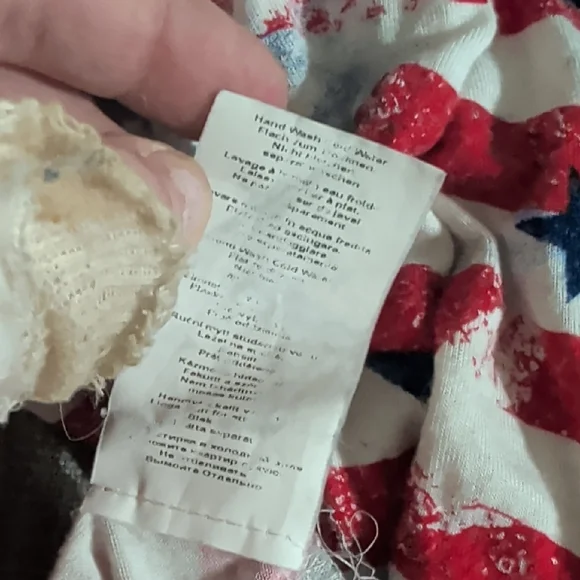 VENUS Red and Blue Star Striped Tank Top - Picture 7 of 7